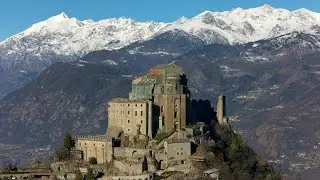 sacra di san michele, prova drone air 3