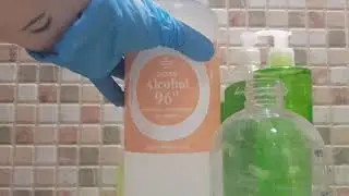 &iquest; COMO HACER GEL ANTIBACTERIANO CASERO EN CASA , DESINFECTANTE PARA MANOS