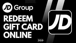 How to Redeem a JD Gift Card Online - JD Sports !