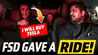A First-Time FSD Passenger Left Ready To Buy A Tesla