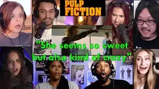 Wait..right now?? | PULP FICTION | Iconic Intro | TOP First time reaction Mashup | Coffee shop scene