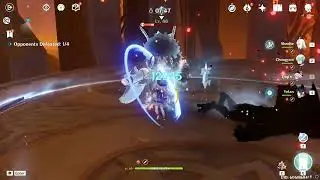 C1 lv70 Yelan (Support) + lv60 QiQi (DPS) + C6 Shenhe | Freeze Team