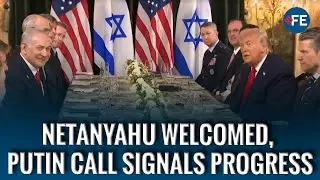 Trump Welcomes Netanyahu at Mar-a-Lago, Calls Putin Talks &lsquo;Very Productive&rsquo; | Trump Netanyahu Meet