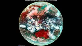 [Daily] April 05, 2021 GK2A Satellite RGB Day/Night Composite | Full Disk | 20210405