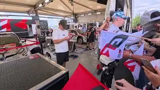 Secto Rally Finland. Toyota Gazoo Racing Service 1.8.2025