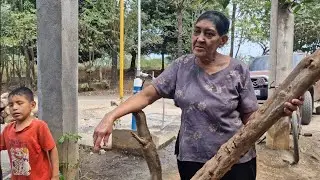 Doña Eva llegó bien Contenta a Ver a Su Nieto 😍💙