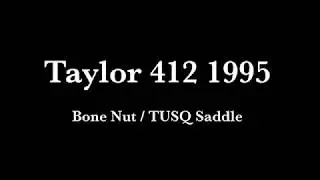 Taylor 412 / year 1995 / Old Taylor Guitar sound sample