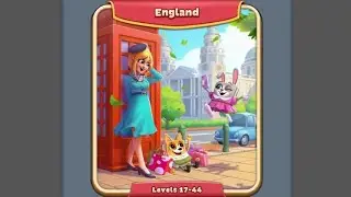 Word Craze 🤪🎃 Level 33-36 England 🏴󠁧󠁢󠁥󠁮󠁧󠁿 | Trivia Crossword - Word Association Game | #Blue7