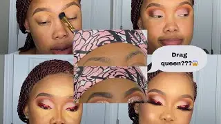 STORY TIME: CLIENT WIPED HER BROWS OFF! DRAG QUEEN BROWS? + TUTORIAL @maicanbeauuuty_mua