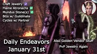 January 31st Endeavors Walkthrough / The Elder Scrolls Online