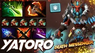 Yatoro\Raddan Troll Warlord Death Messenger - Dota 2 Pro Gameplay [Watch & Learn]
