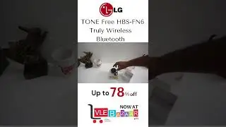 LG Tone Free Bluetooth Earbuds. HBS-FN6 ## Great Sound Great Performance