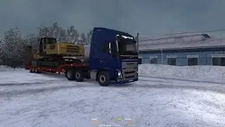 ETS2 #4 - Bałtycki Szlak - Zima