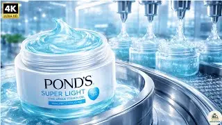 From Purified Water to Gel Jar | Pond’s Super Light Gel Factory Process