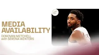 Cavs at Nets | Donovan Mitchell with Serena Winters | 10.24.25