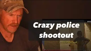 Aussie veteran cop reacts to Man Opening Fire at police After Declaring War