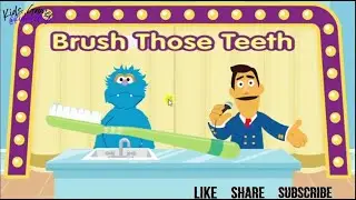 Brush Those Teeth || Sesame Street || Preschool Games ||elmo's wonderful world