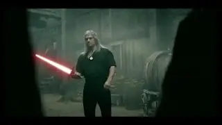 Lightsabers in the witcher (duel of the fates)