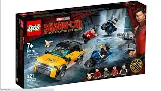 LEGO 76176 Speed Build | Shang-Chi Escape From The Ten Rings