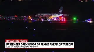 State Police: passenger opens plane&rsquo;s emergency door right before takeoff