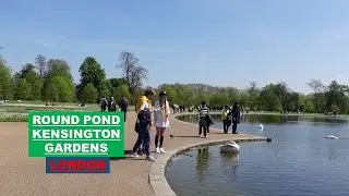 Round Pond Kensington Gardens London, London walk