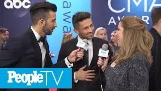 Michael Ray On Becoming Red Carpet Official With Carly Pearce | CMAs 2018 | PeopleTV