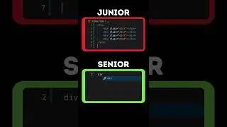 Junior Vs Senior Developer #frontend  #webdevelopment #programming