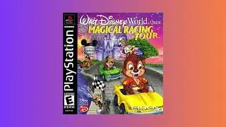 Walt Disney World Quest: Magical Racing Tour PS1 OST-TRACK 08- Rock 'n' Roller Coaster(NTSC Version)