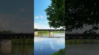 Unique landscape by the Susquehanna river in Owego #upstatenewyork