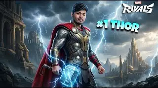 India&rsquo;s No.1 Thor ⚡Marvel Rivals LIVE  🇮🇳  | Season 6
