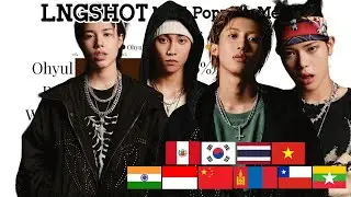 LNGSHOT - Most Popular Member in Different Countries with Worldwide since Debut