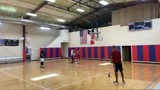 Cam Corhen 6&rsquo;10 Florida State with Elite Player Development Coach Brian Adams