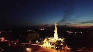 Night View Of Thailand's Famous Landmark - Free Stock Creative Commons Video