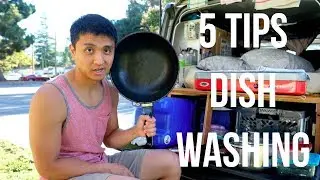 Honda Element Life || Washing Dishes Efficiently While Living the Van Life