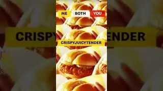 Crispy juicy tender I PUT THE PARTYGOER INTO BLENDER
