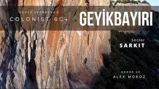Скалолазание в Турции, Колонист 6с+  |  GEİKBAYIRI , Colonist  6c+, Türkiye (Turkey)