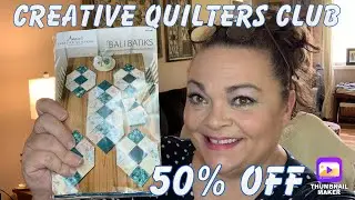 Creative Quilters Fabric Club by Annies Kit Clubs + 50% off