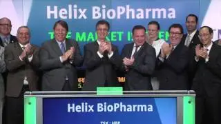 Helix BioPharma opens Toronto Stock Market, May 26, 2016