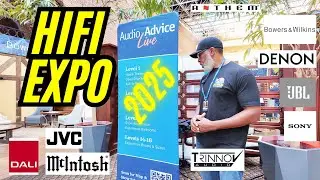 Audio Advice Live 2025 Expo. Theater, speaker and movie demos galore!