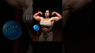 Bro She🥶.           #shorts #viral #bodybuilding #gymedits #trending