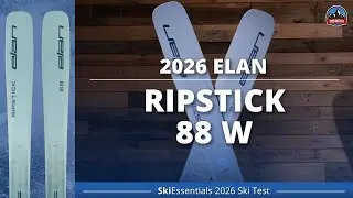 2026 Elan Ripstick 88 W - SkiEssentials Ski Test Review