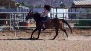 Falling off while riding bareback