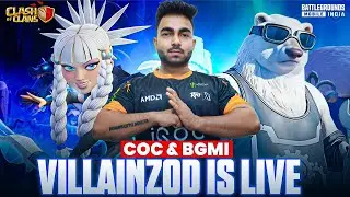 LIVE Clash of Clans + BGMI &ndash; Epic Battles & Strategy Action Combined! #shorts #coc #bgmi #live