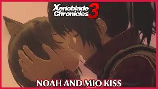 Noah and Mio Kiss - Xenoblade Chronicles 3