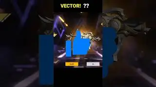 New Incubator New Vector Gun Skin Mil Gaya 😍🔥 - Garena Free Fire || #shorts #akgamer8077