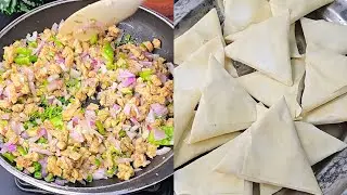 Malai tikka samosas | quick chicken malai tikka samosa recipe for iftar | ramzan 2026 recipes 