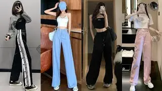 AESTHETIC KOREAN OUTFIT IDEA FOR COLLAGE GIRLS & WOMEN  #koreanoutfitideas #womenoutfitsideas #2024