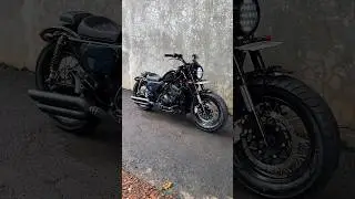 Kawasaki ninja 250 Bobber #dimasgaragecustom #motorcustom #bobber #ninja250 #ninja250custom #z250