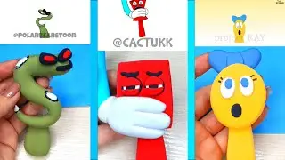 Making Sprunki OC Caterpillar S from Alphabet Lore Rectangle