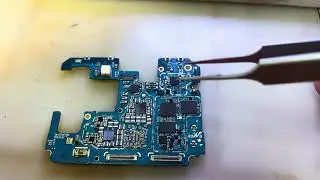 Samsung G770 не включается Короткое  VPH_PWR. Sam G770 does not turn on . Short on the VPH_PWR line.